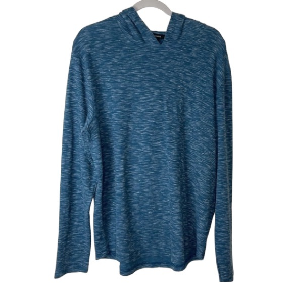 Vince. Regular Fit Space Dyed Hoodie Size Large NWT - Picture 1 of 7